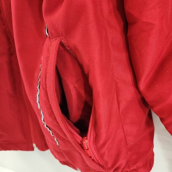 Royal Military College Track Jacket Mens Size Small Red White Canada RMC CMR - Picture 5 of 13